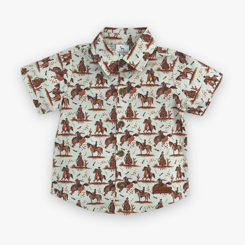 TOP-NASH BUTTON DOWN-RODEO
