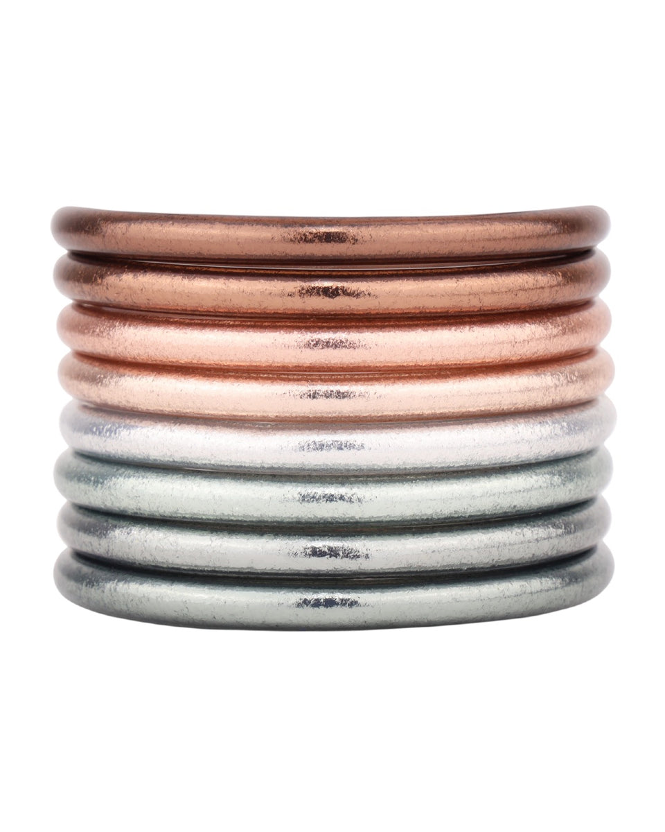 BUDHAGIRL BANGLES-SET/8-THE FAWN MOON – AccessoryZoneLC