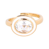 BUDHAGIRL RING-GALAXY-WHITE/WHITE