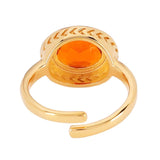 BUDHAGIRL RING-GALAXY-ORANGE/PINK