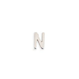 LETTER INITIAL CHARM SILVER