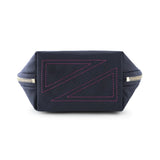 EVERYDAY MAKEUP BAG-NAVY/PINK