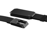 GROOVE BELT-BLACK-BRUSHED BLACK