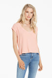 DEAR JOHN TOP-URI APRICOT BLUSH