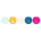 TEETHING FLASHCARDS-PARTY ANIMALS