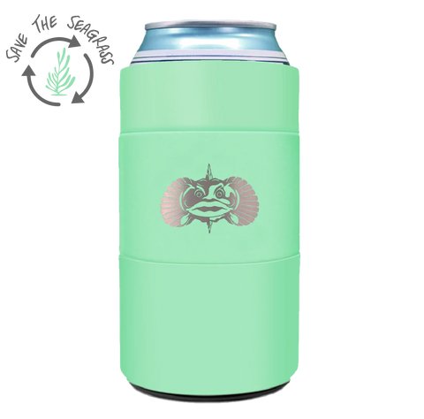 TOADFISH-NON TIPPING CAN COOLER -GREEN