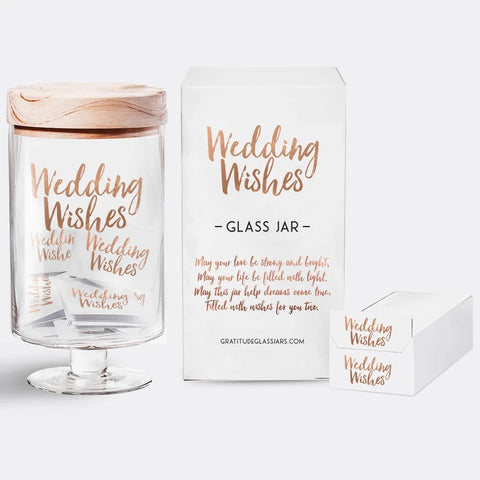 GLASS JAR-WEDDING WISHES