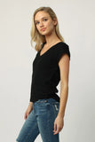 DEAR JOHN TOP-URI BLACK