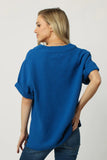 DEAR JOHN TOP-JAILEE LAPIS BLUE