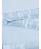 LUXE SOLID BLANKET-BLUE