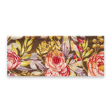 PRINTED HEADBAND-GOLD LEAF PEONY