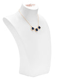 PAVE LUXE 16"W3"EXTENDER NAVY/GOLD