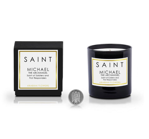 Saint Michael the Archangel • Saint of Soldiers and First Responders 11OZ CANDLE