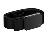 GROOVE BELT-BLACK-BRUSHED BLACK