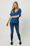 DEAR JOHN TOP-JAILEE LAPIS BLUE