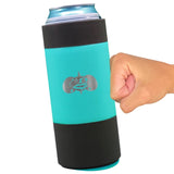 TOADFISH-NON TIPPING SLIM CAN COOLER -TEAL