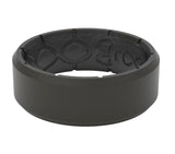 EDGE BLACK/BLACK SILICONE RINGS