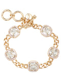 PAVE LUXE BRACELET GOLD 7",7 1/2",8"