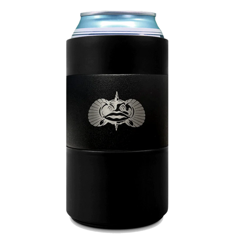 TOADFISH-NON TIPPING CAN COOLER -BLACK