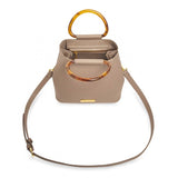 HANDBAG-TORI TORTOISESHELL-TAUPE