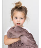LUXE SOLID BLANKET-TAUPE