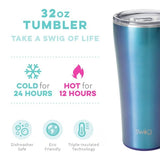 SWIG 32OZ TUMBLER-MERMAZING