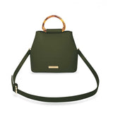 HANDBAG-TORI TORTOISESHELL-KHAKI