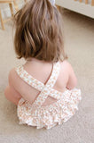 ROMPER-ISLA PINK LEOPARD