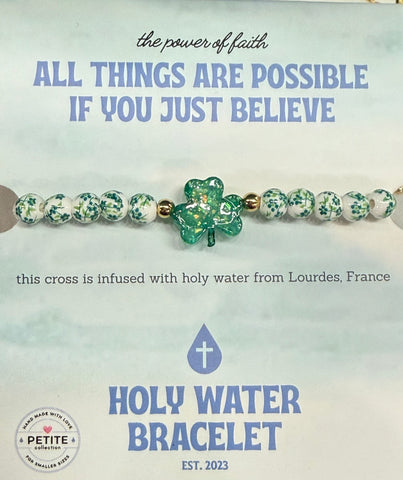 BRAC-HOLY WATER PORCELAIN SHAMROCK