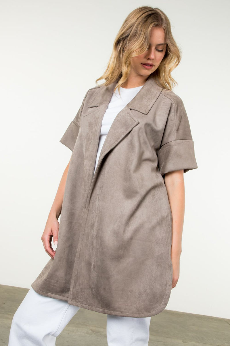 THML-JACKET SUEDE GREY – AccessoryZoneLC