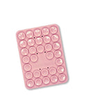 STICK EM UP 2-SIDED PHONE SUCTION PAD-PINK