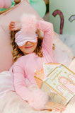BATH BALMS-VISIONS OF SUGARPLUM PILLOWCASE/EYE MAST SET