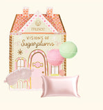 BATH BALMS-VISIONS OF SUGARPLUM PILLOWCASE/EYE MAST SET