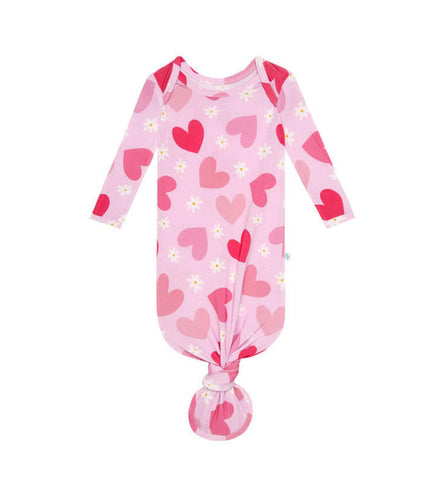 KNOTTED GOWN-DAISY LOVE 0-3M