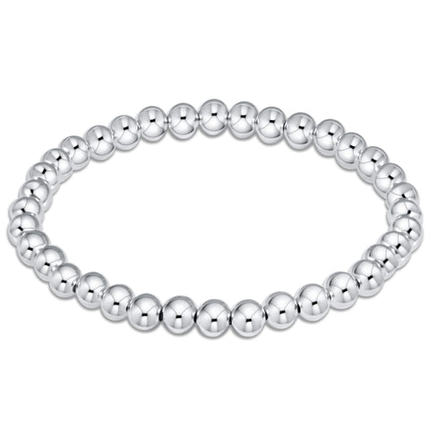 BRACELET-CLASSIC STERLING 5MM BEAD