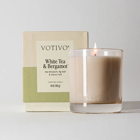 SIGNATURE CANDLE-WHITE TEA