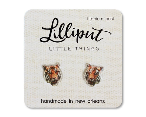 EARRINGS-TIGER