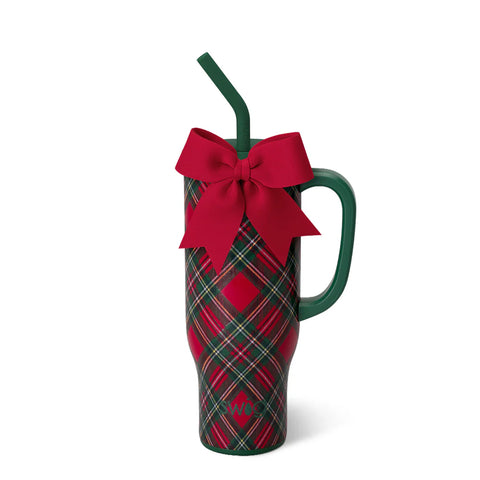 SWIG 30OZ MEGA MUG-CHRISTMAS PLAID