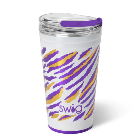 SWIG 24OZ-PARTY CUP-GAMEDAY GEAUX