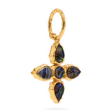 PENDANT AURORA DOUBLE SIDED-ABALONE/MOP