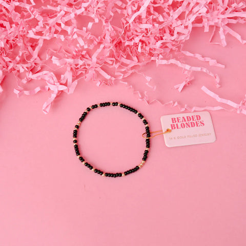 BRACELET-SPRINKLE BLACK