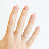 RINGS-LEXI BEADED 2MM SILVER