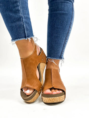 CARLEY-FOOTWEAR-COGNAC SMOOTH