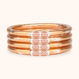 BUDHAGIRL BANGLES-KOI PECHE SET/4
