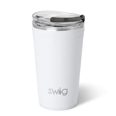 SWIG 14OZ PARTY CUP-WHITE