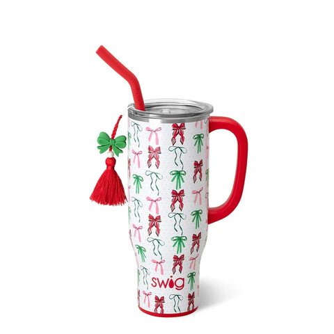 SWIG 30OZ MEGA MUG-RIBBONS AND BOWS