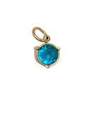 BIRTHSTONE-CHARM-8MM GOLD