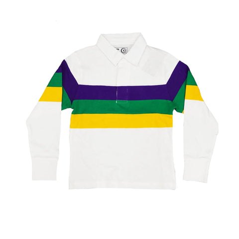 SHIRT-RUGBY LS WHITE