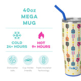 SWIG 40OZ MEGA MUG-PICKLEBALL