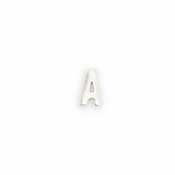 LETTER INITIAL CHARM SILVER